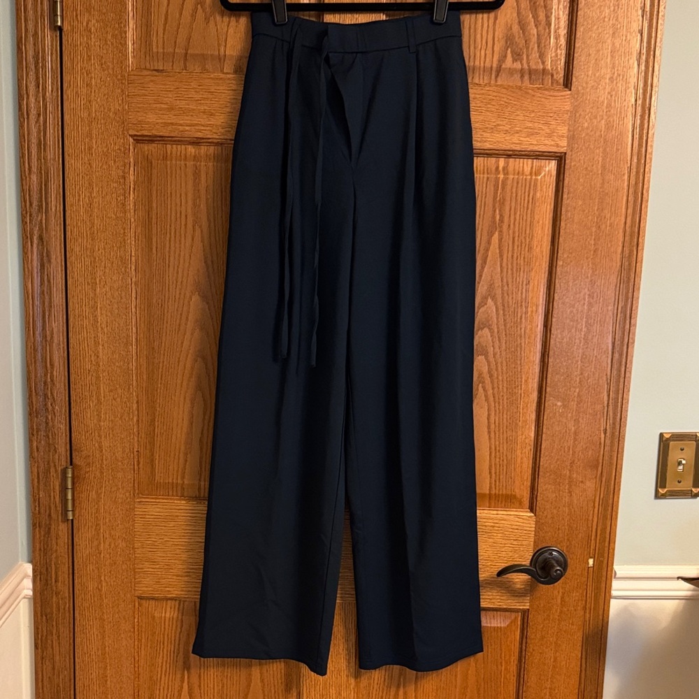 OGL Dark Navy Wide-Leg Women's Pants